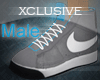 Nike blazers Gray / Blue
