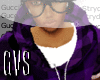 [GES]Purple Plaid hoody