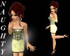 {N~C} Yellow Lace Tube
