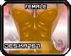 *Female Gold PVC Suit