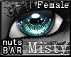 n: Misty sapphire {f}