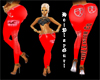 ~hpg~ XXL Red PVC PantZ