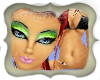 *F* Delirious skin