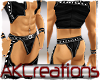 (AK)Leather chap outfit