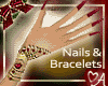 Bangles w/ nails