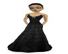 [9s] Black Vintage Gown
