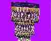 Purple Chandelier