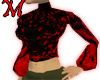 Red/Black Turtle Blouse