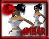 Amber* white tips