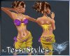 (T~S) Purp Gold Flrl Bik