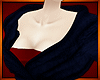 {LM} Navy Fur Stole