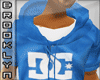 $KD$ DC Hoody Blue