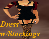 (A)Skin tight w/stocking