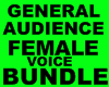 %)Female Voice Bundle