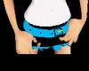 Black skirt w/blue belt