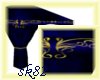 Blue and Gold Gazebo