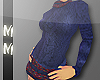 m> Knit Sweater Navy