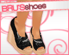 B.shoes� Black platforms