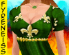 ~F Fleur Green Dress