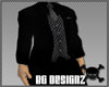 [BG] 3 Piece Black Suit