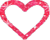 glitter heart