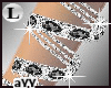 aYY-Diam Long Bangle BLK