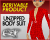Unzipped Body Suit