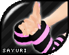 *Sy* Blk/Pnk Armwarmers