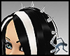 [Ny] Blk Spiked Headband