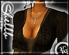(FG) Brn Tie Sweater Top