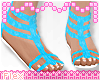 Kids Blue Flats