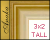 3x2 EZ FLOATING TALL Frame (for walls without nodes; uses floor node)
