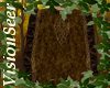 Celtic Fur Cloak Brown M