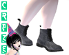 Goth Boots F By CRAZEamisfitmonster