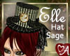 Elle Tophat in Sage