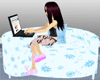 F.L Couch wiz Laptop