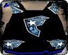 blue famous backpack