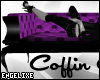 Purple Coffin Couch