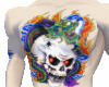 skull tat top