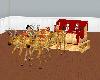 SANTA FLYING SLEIGH