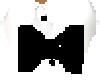 Trendy Black Bow Tie