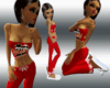 kali christmas red pjs