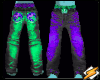 ! Toxic Spy Purple Green