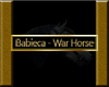 Babieca - War Horse tag