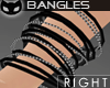 [SIN] Bangles-Blk/Silv R