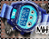 MH| blue g-shock