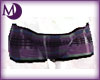 BBW Purple Plaid Shorts