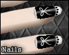 [TLZ] Black ribbon nails