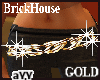 aYY-Metal Chain Belt Gld