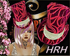 HRH Pink and Purple Burlesque Tophat